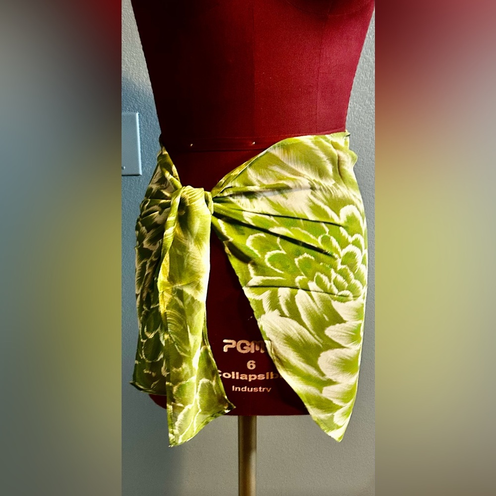 Pareo, silk chiffon